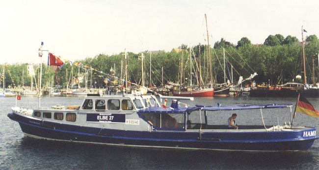 Die ELBE 27 in Kiel