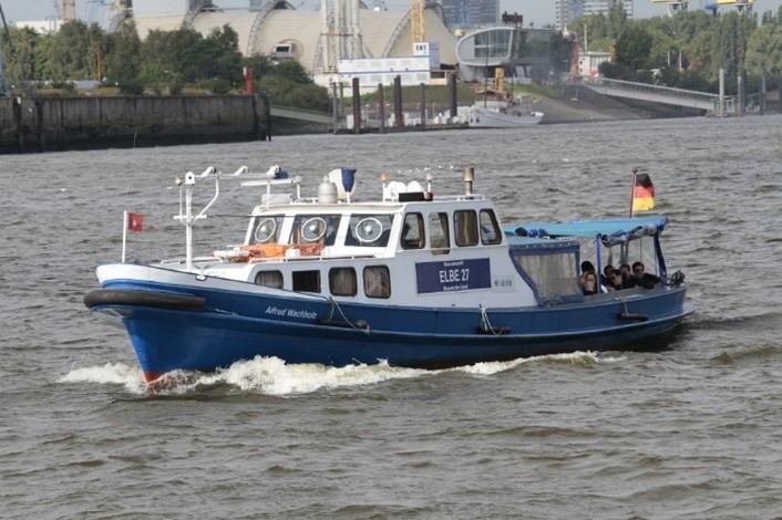 Die ELBE 27 als Museumsschiff